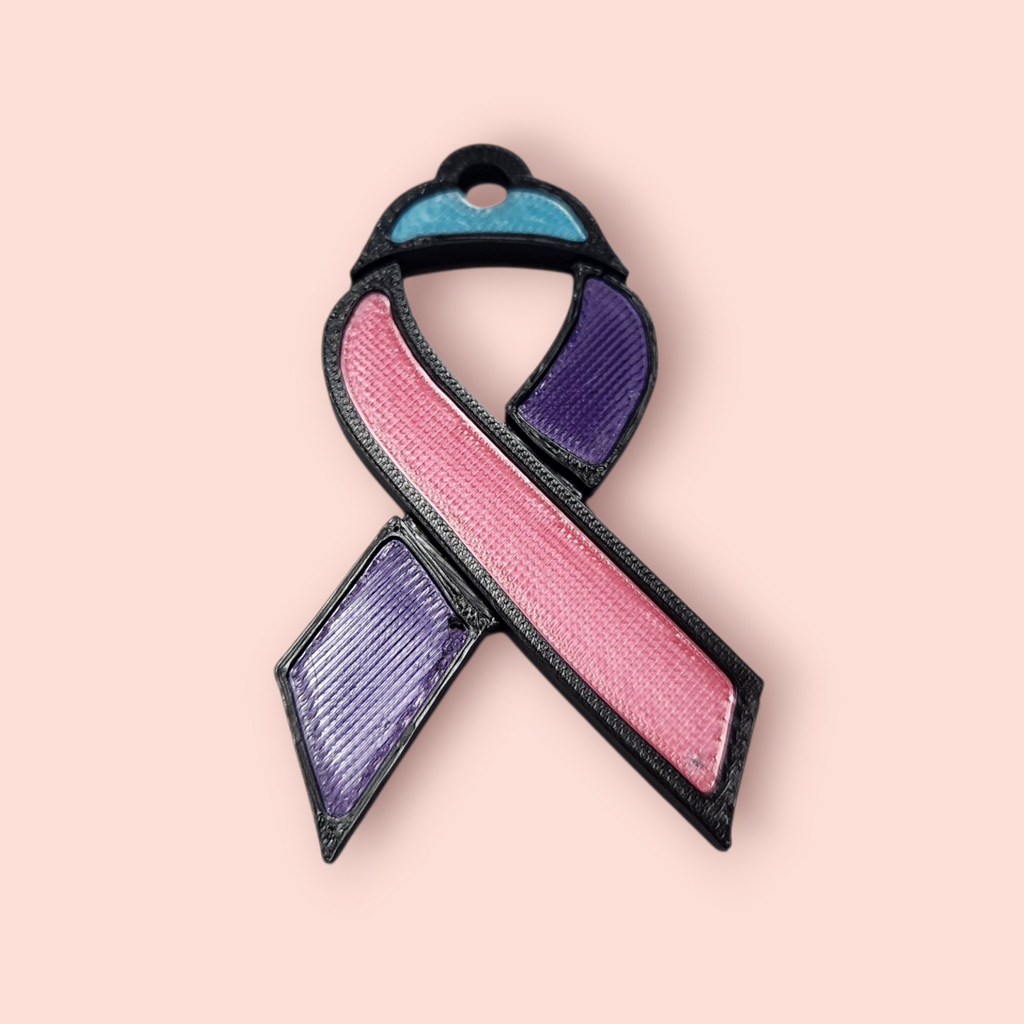 Thyroid Cancer Awareness Key Chain – Digital File